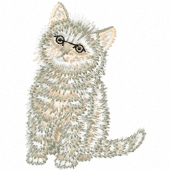 Cats Embroidery Design 11 Cats Embroidery Design 11